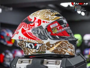 KYT TT REVO - Enea Indonesia 2023 White Replica - Image 2