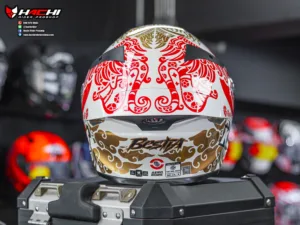 KYT TT REVO - Enea Indonesia 2023 White Replica - Image 4