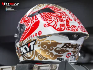 KYT TT REVO - Enea Indonesia 2023 White Replica - Image 8