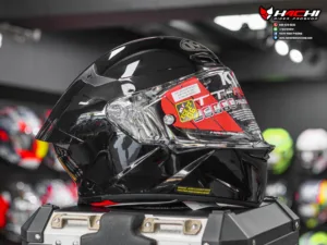 KYT TT REVO - Gloss Black - Image 2