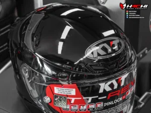 KYT TT REVO - Gloss Black - Image 5