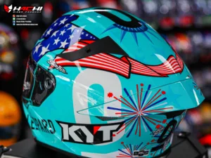 KYT TT REVO - Leopard Americas Replica - Image 8