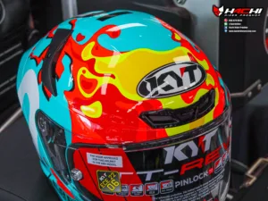 KYT TT REVO - Leopard Aragon Replica - Image 5