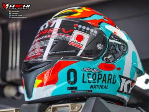 KYT TT REVO - Leopard Aragon Replica - Image 6