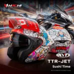 หมวกกันน็อคครึ่งใบ KYT TTR JET - Sushi Time