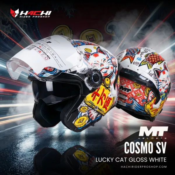 MT COSMO SV - Lucky Cat Gloss White