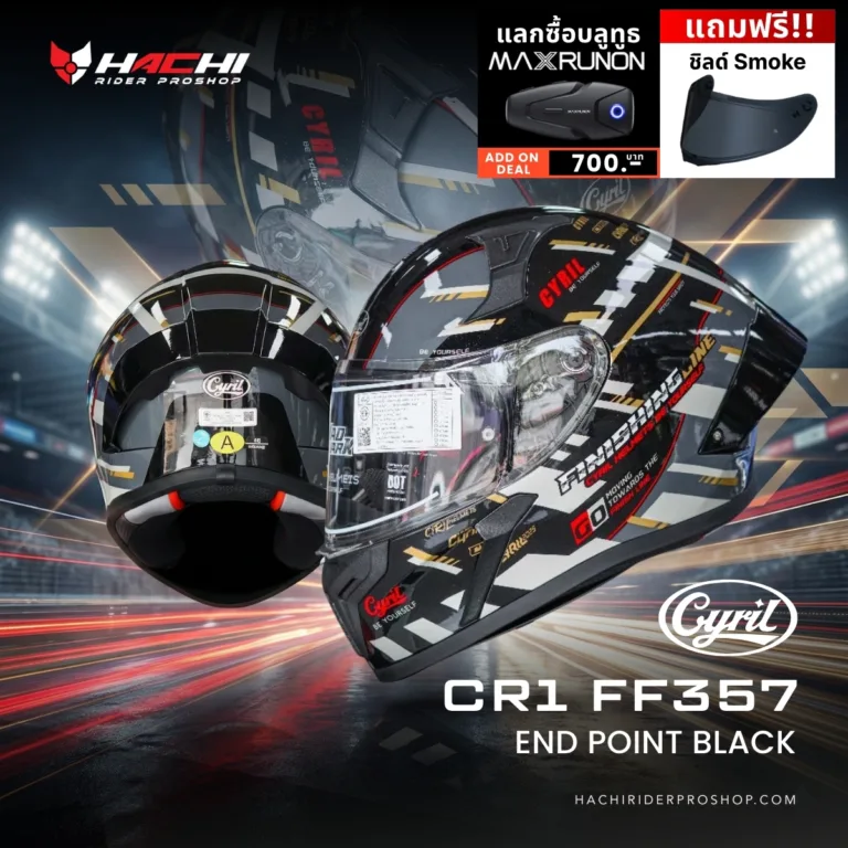 CYRIL CR1 FF357 End Point Black Cover