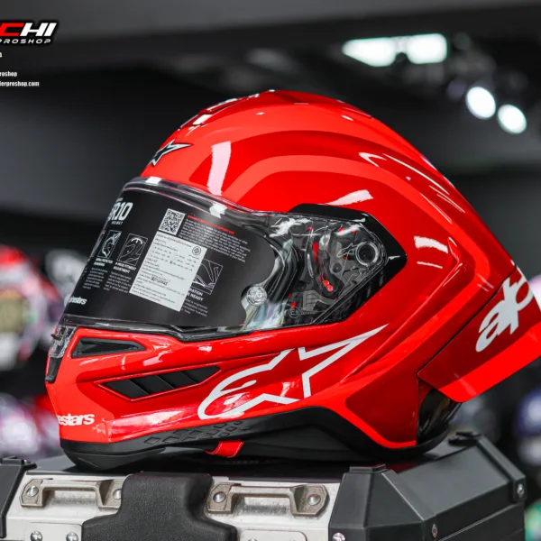 ALPINESTARS SUPERTECH R10 - Arius Black/White/Double Red