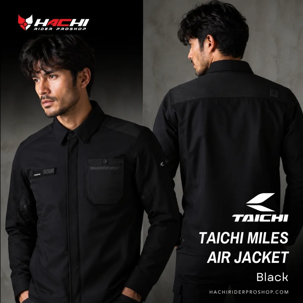 taichi miles air jacket black cover