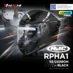 HJC RPHA1 V2 CARBON Black