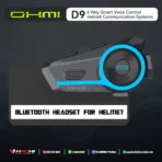 บลูทูธติดหมวกกันน็อค OHMI BLUETOOTH - D9