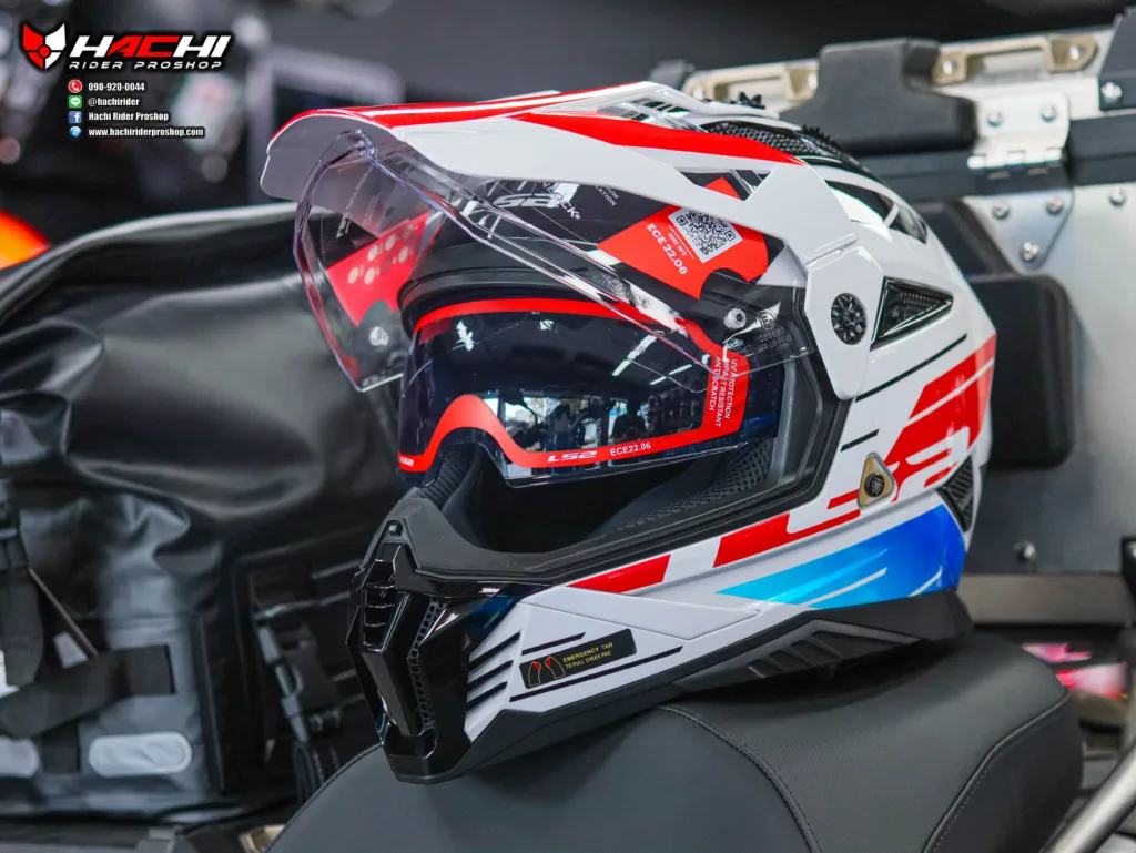 LS2 MX702 Namib White Blue Red 6