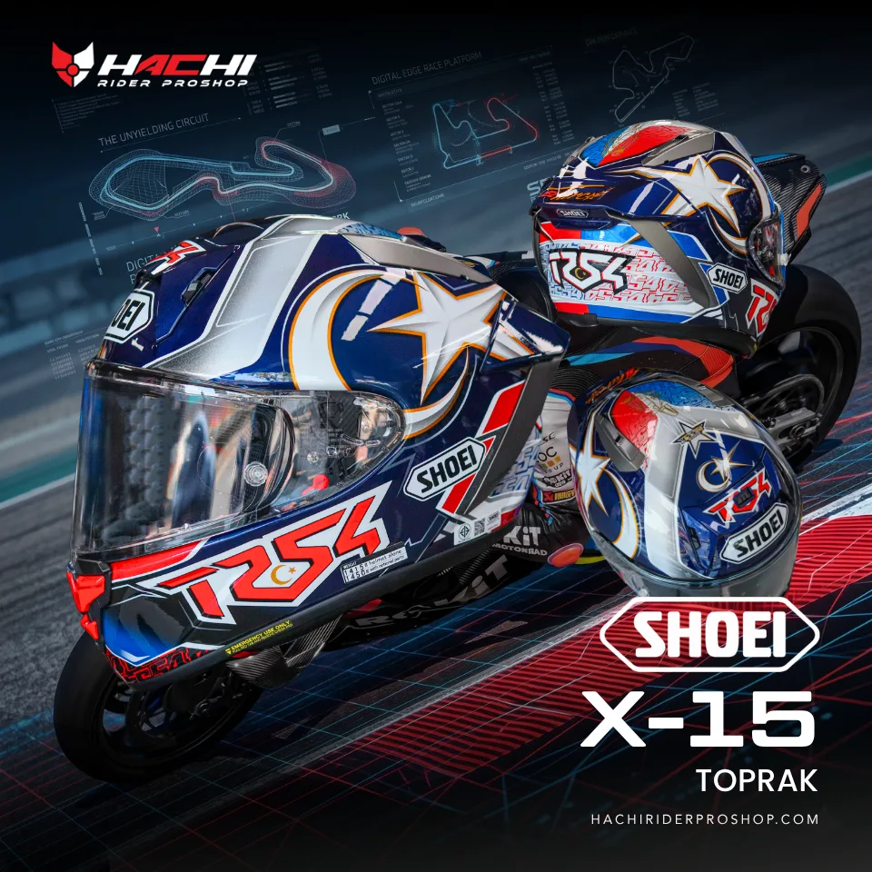 SHOEI X15 Toprak
