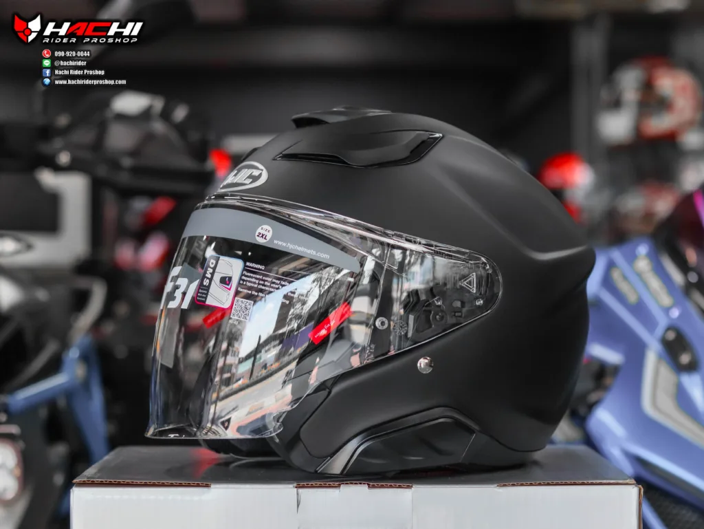 HJC F31 Flat Black