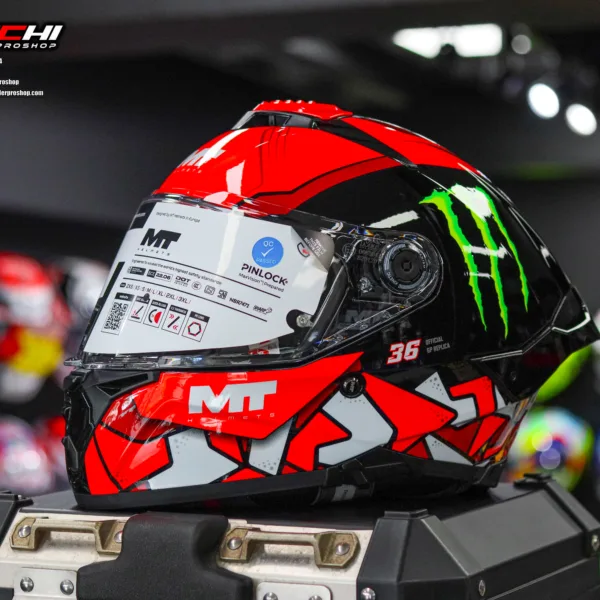 MT THUNDER 4 R SV Piquers Gloss Red