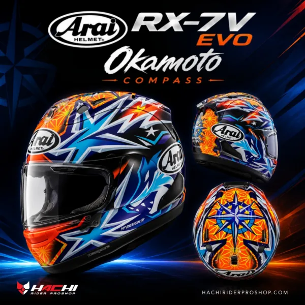 ARAI RX 7V EVO Okamoto Compass