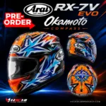 PRE ORDER ARAI RX 7V EVO Okamoto Compass