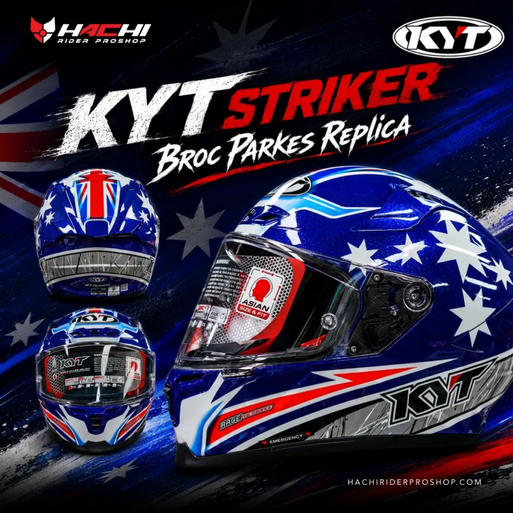 kyt striker broc parkes replica