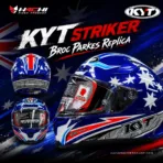 KYT STRIKER Broc Parkes Replica
