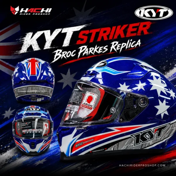 KYT STRIKER Broc Parkes Replica
