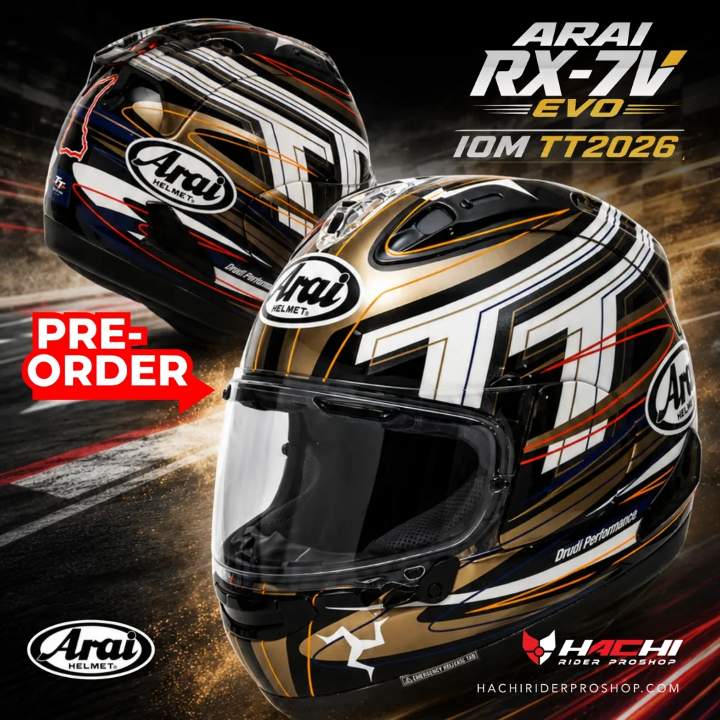 arai rx 7v evo iom tt2026 1