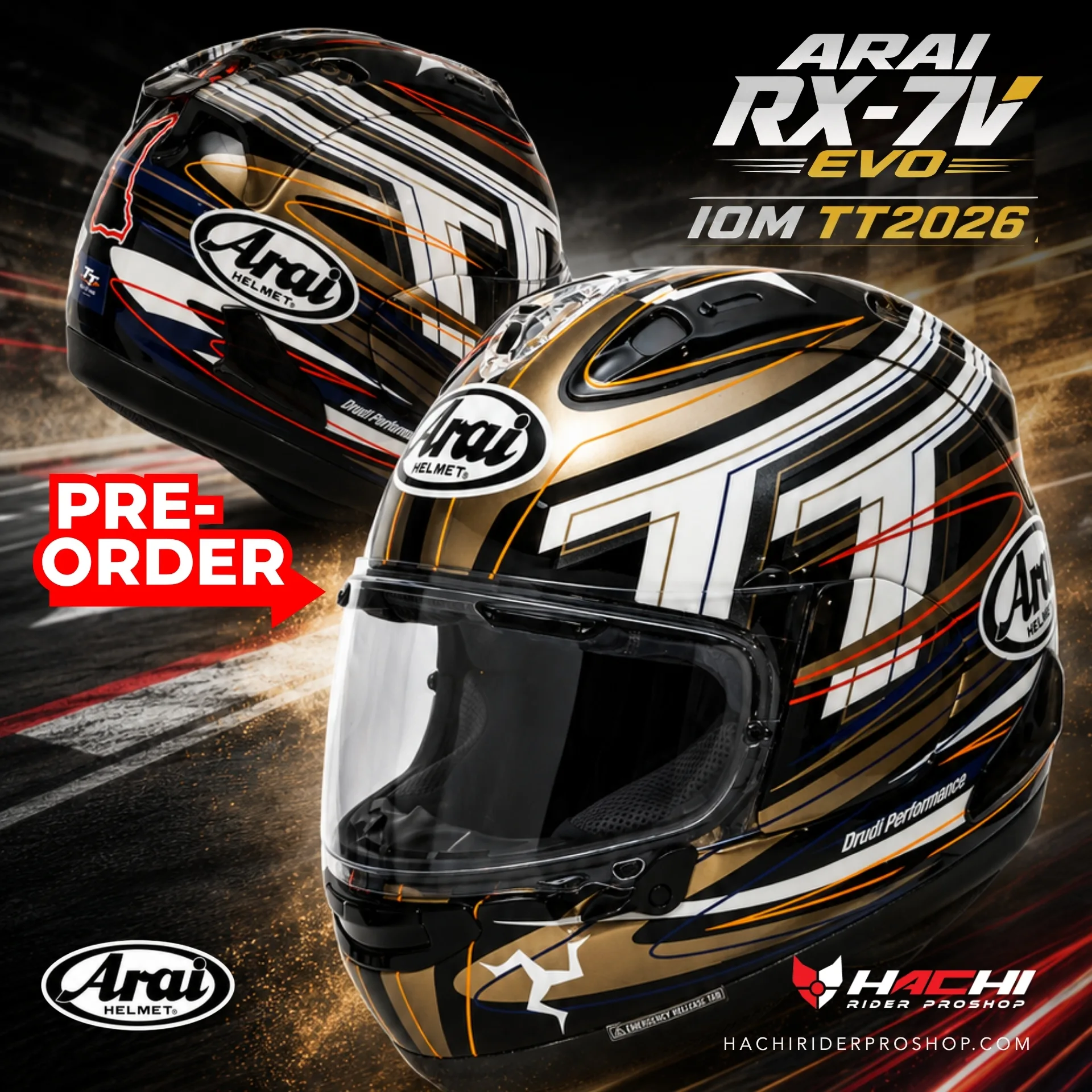 arai-rx-7v-evo-iom-tt2026-1 PRE ORDER ARAI RX 7V EVO IoM TT2026