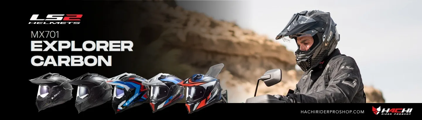 ls2 helmets mx701 explorer carbon